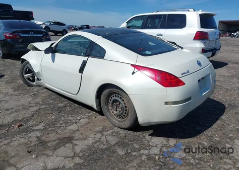 2007 Nissan 350Z Enthusiast из США, поврежденный, VIN JN1BZ34D97M502279